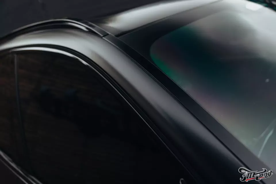 Забронировали матовый BMW X5 прозрачным сатиновым полиуретаном!